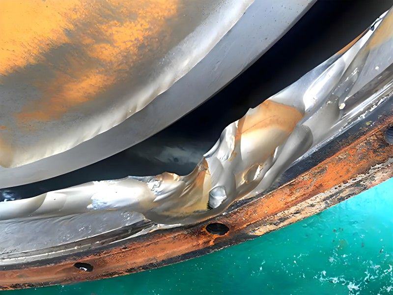 Cavitation de la pompe de dragage
