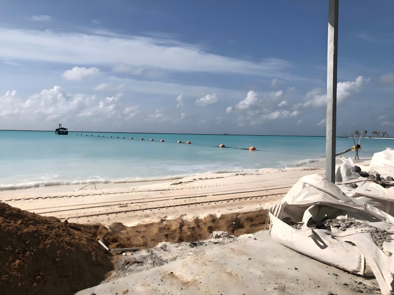 Drague marine pour sable