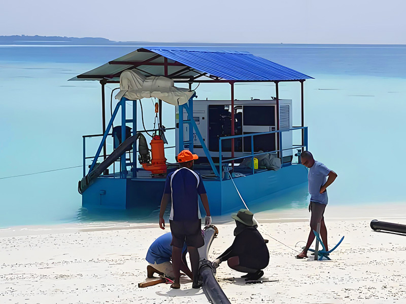 Drague à Câble en Acier pour la Production de Sable