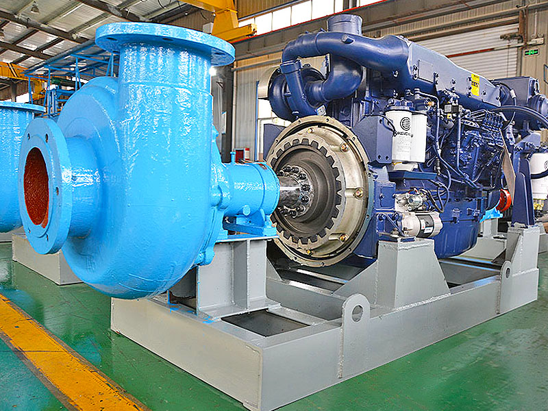 Pompe à sable portable avec moteur diesel
