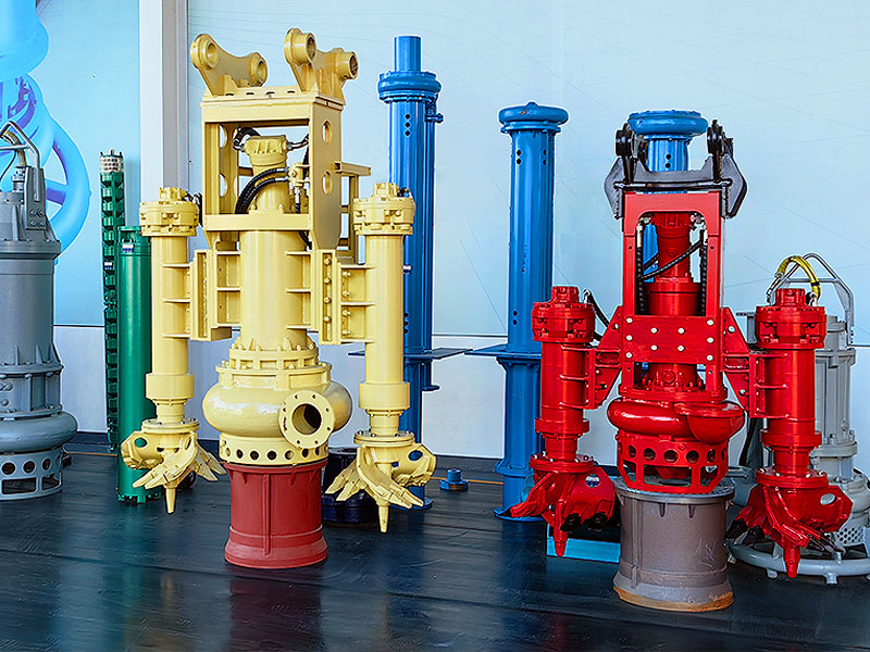 Conception de pompe hydraulique submersible pour le dragage