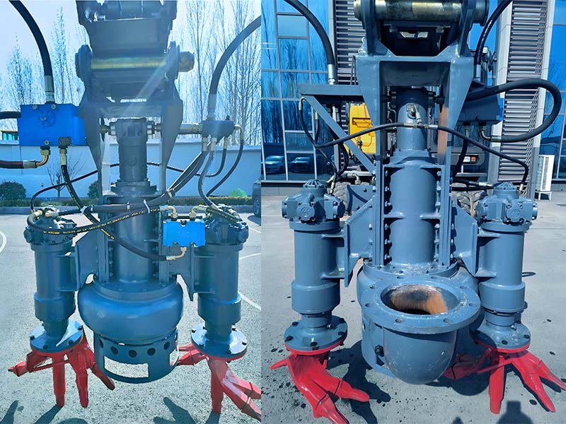 Fourniture de pompe à boue submersible hydraulique