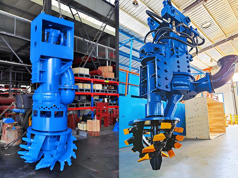 Pompe à boue submersible hydraulique spéciale