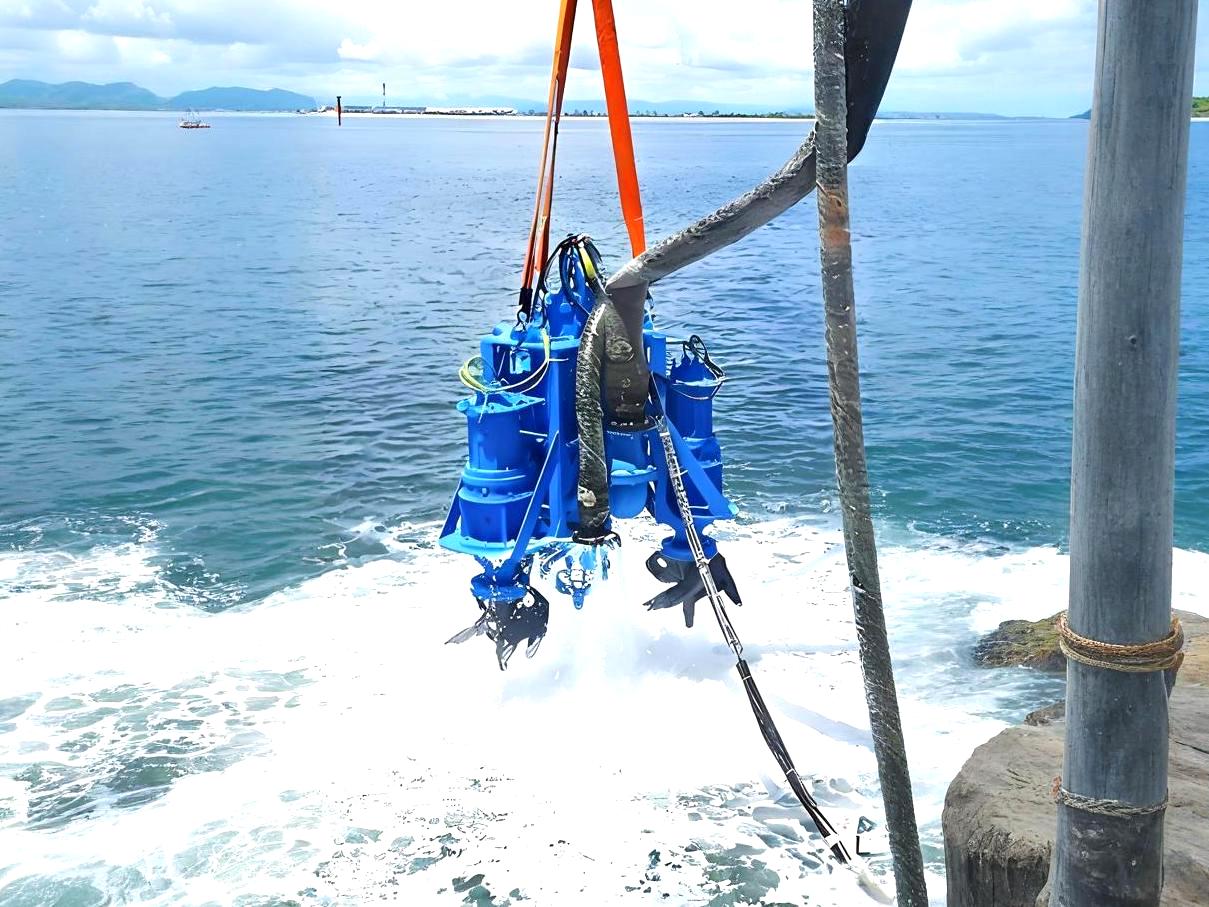 Pompe de dragage submersible à haute efficacité