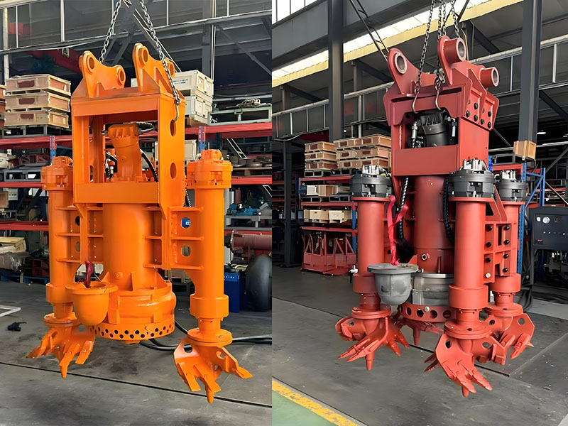 Pompe hydraulique submersible à boues puissante