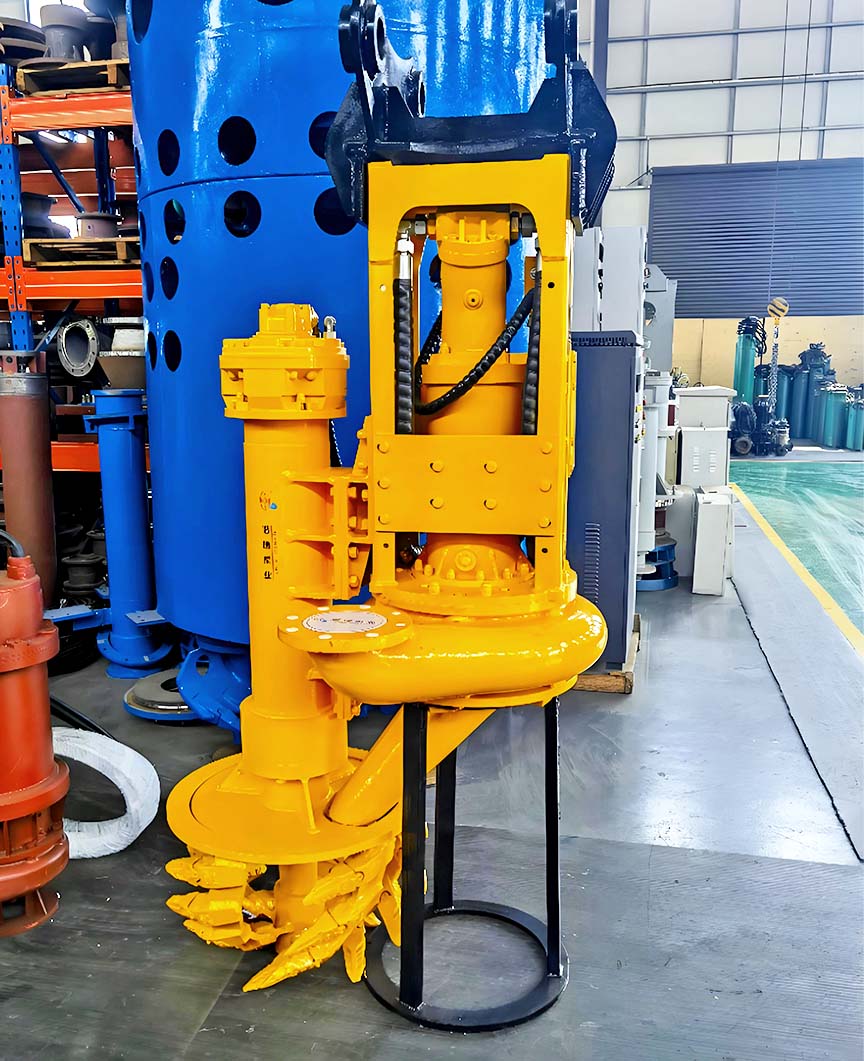 Pompe submersible à boues DMH pour excavatrices