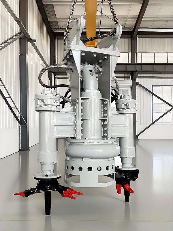 Pompe hydraulique submersible pour boues lourdes