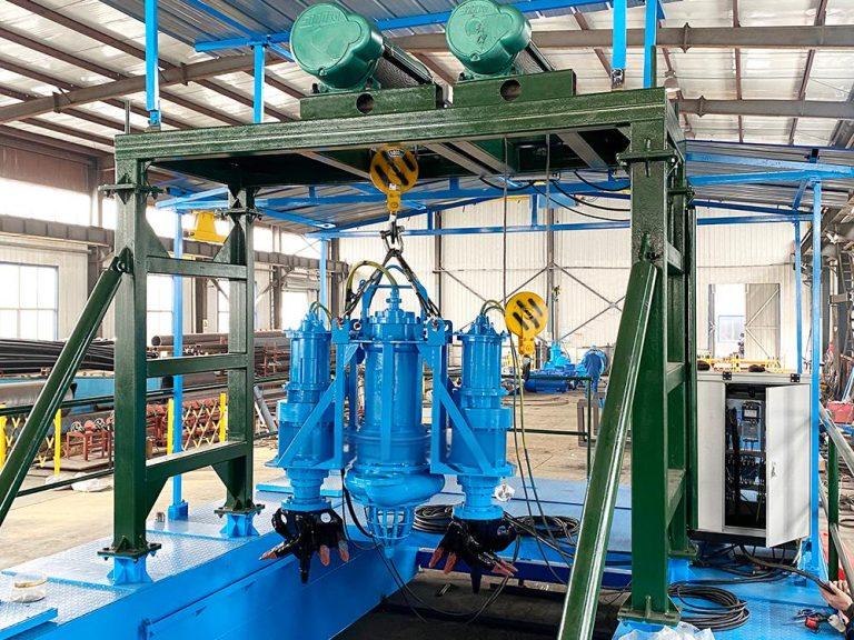 Drague avec pompe submersible